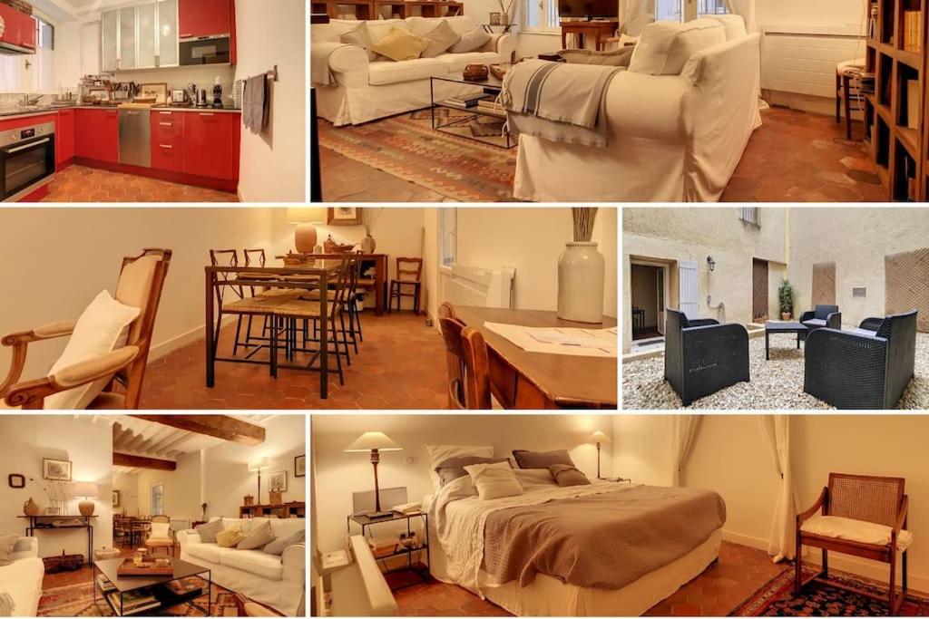 Le Limas - Charme - Wifi - Patio - Rdc Appartement Avignon Buitenkant foto